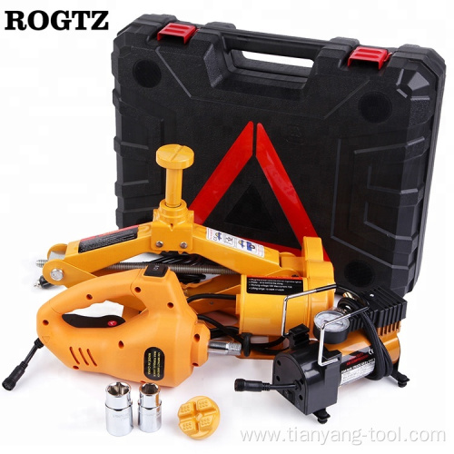 2in1 3T Electric mechanical Screw Scissor Car Jack